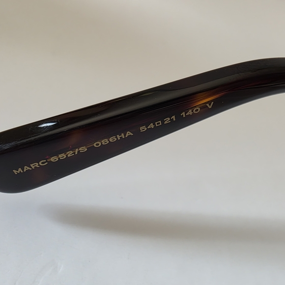 Marc Jacobs Women's Tortoiseshell Square Sunglasses - Brown Gradient - Picture 4 of 5